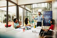 μιτινγκ στο γραφείο