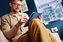 man in a boardroom at work