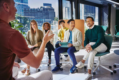 meeting together